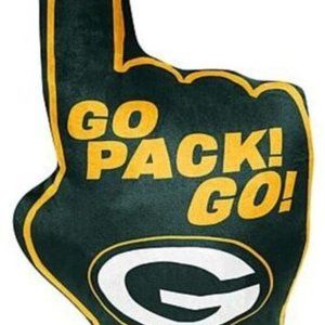 Green Bay Packers Northwest Super Size Finger Pillow